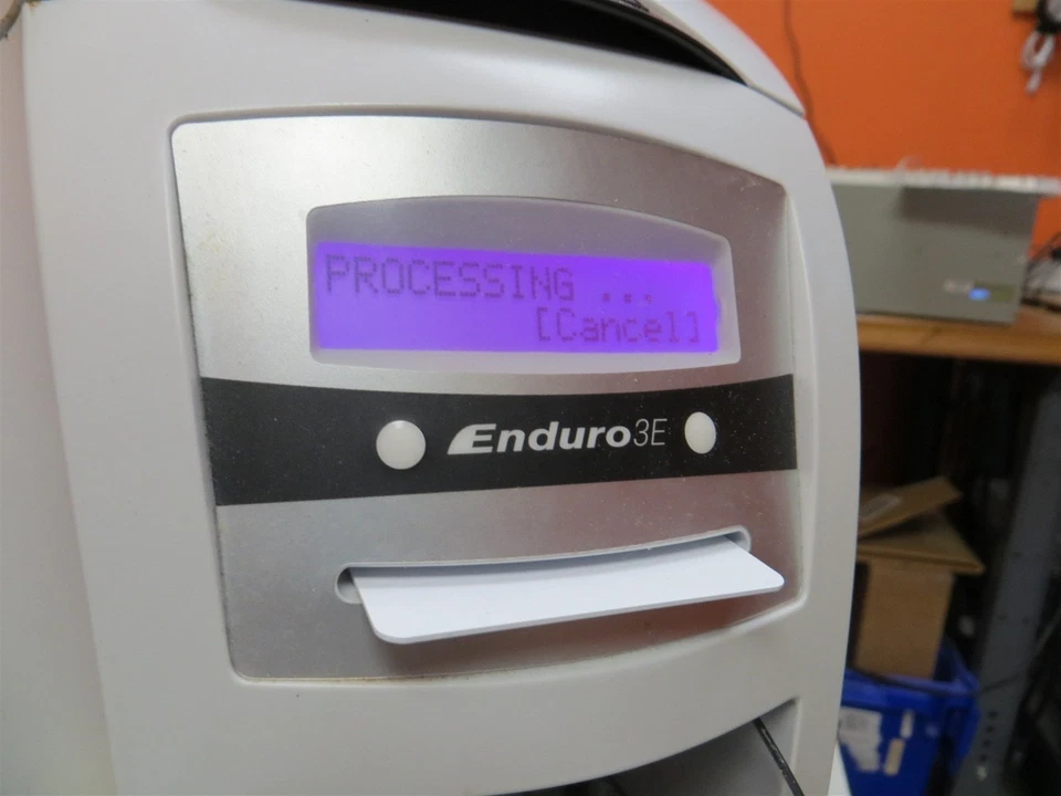 Limited Test Magicard Enduro 3E Duo Color ID Card Printer No PSU/Ribbon AS-IS - Image 2 of 4
