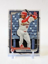 CHASE DAVIS 2024 BOWMAN PROSPECTS #BP-150  ST Louis CARDINALS