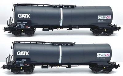 B-Models VB-81095  Set 2 Kesselwagen GATX - ChemOil | Ep.VI | Spur H0 | NEU/OVP
