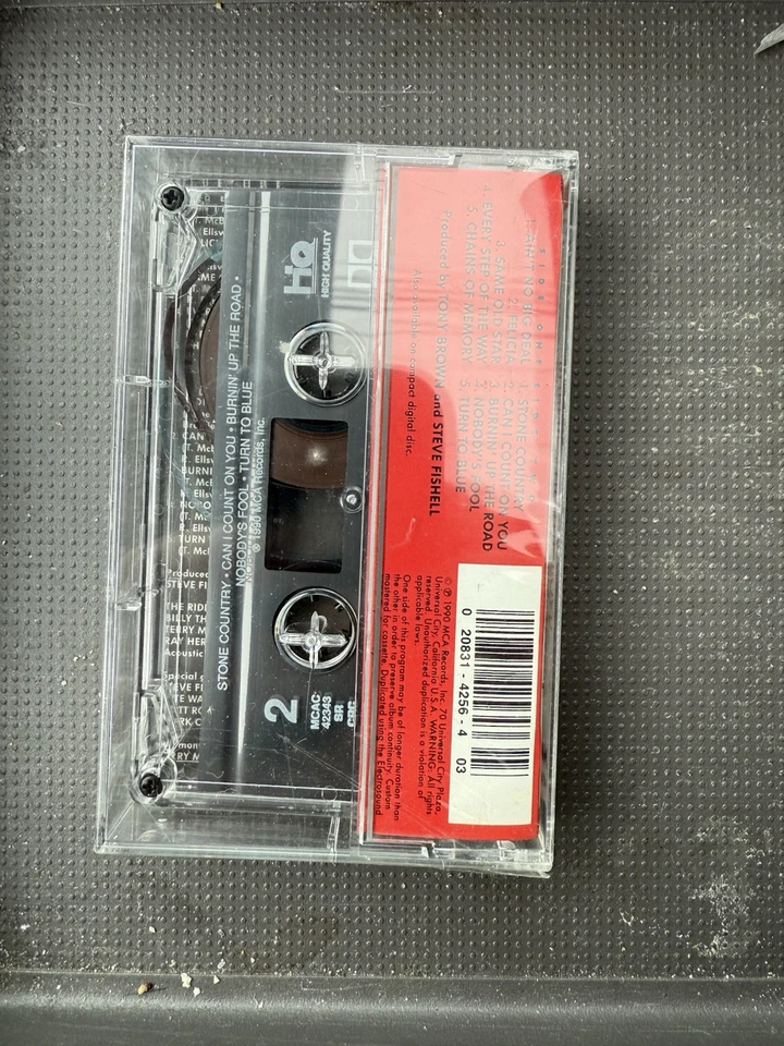 Burnin Up the Road ~ McBride & The Ride ~ Country ~ Rock ~ Cassette ~ NEW - Image 2 of 3