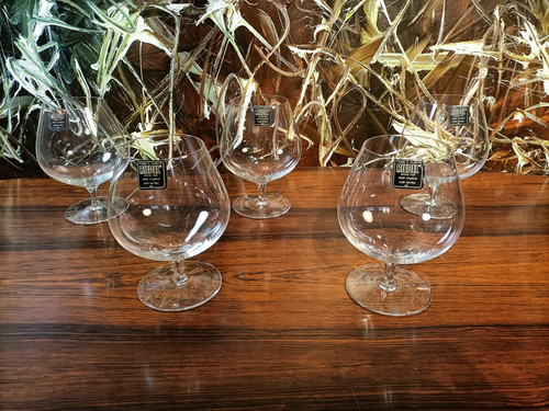 JR RIEDEL Austria - 5 Kristallglas Cognacschwenker - Bild 1 von 5