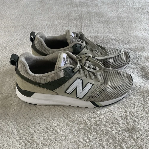 New Balance 009 Sneakers Uomo Grigio Oliva MS009SG1 Stringate Maglia Bassa US 7 5