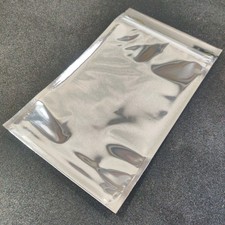 100 PACK - STATIC SHIELDING BAG - RECLOSABLE ZIP 5"X8" - 100 BAGS TOTAL