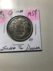 1957 Canada  Silver Half  Dollar