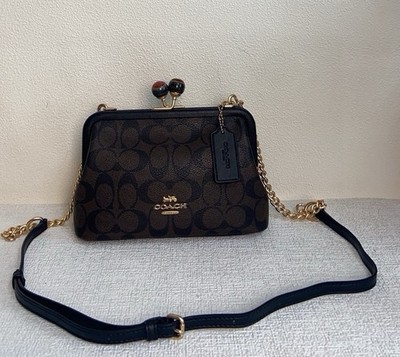 NEW COACH Kisslock Fashion Women's Satchel Bag shoulder bag underarm bag CE617 !