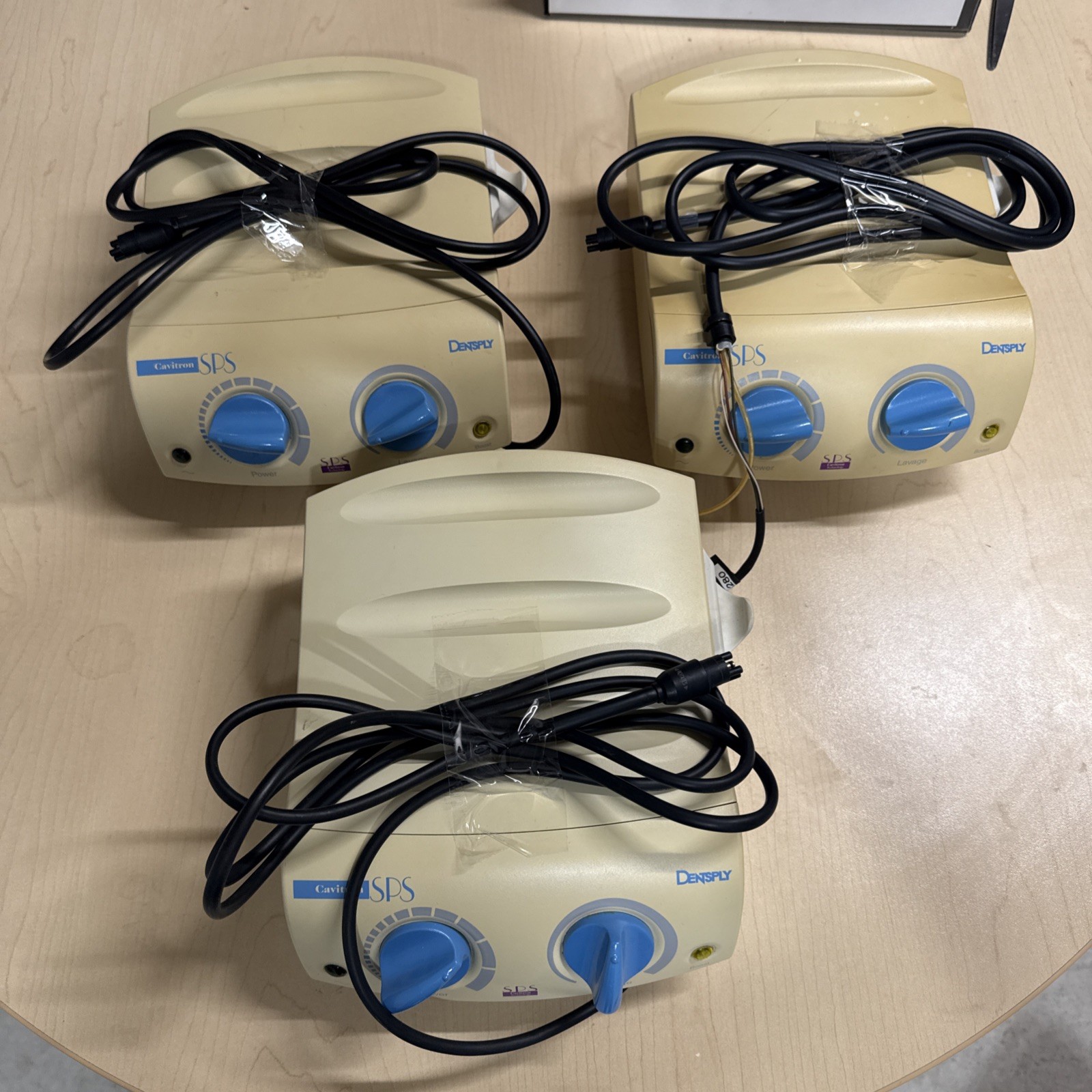 BUNDLE of 3 Dentsply Cavitron SPS Ultrasonic Scaler Gen-119 For Parts