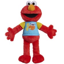 Sesame Street 13-inch Sing-Along Plush Elmo with Lights and 13 inches, Red