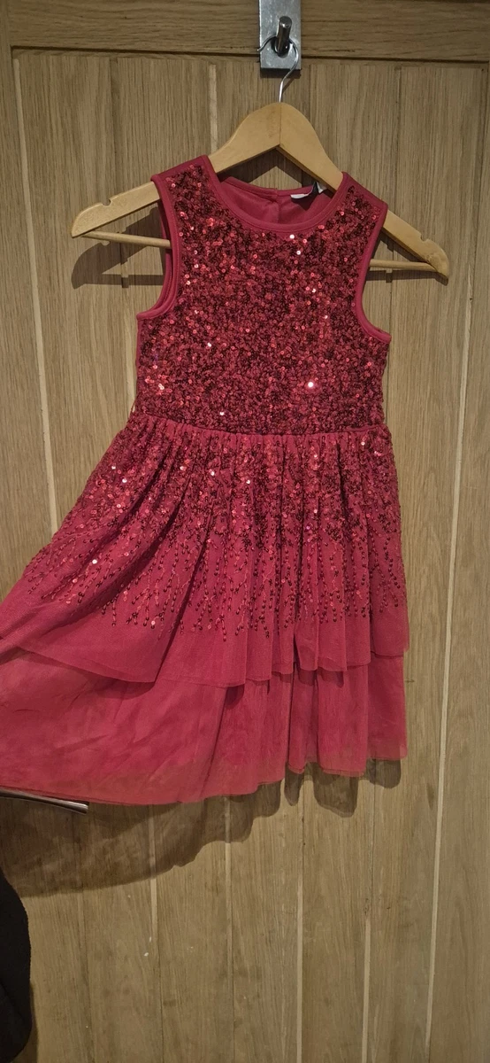 Christmas Party Wear Primark Girls Sequin Dress Primark Christmas Dresses  For Girls For Sale UK