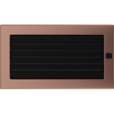 Kratki Vent Cover 17x30 galvanic copper with blinds