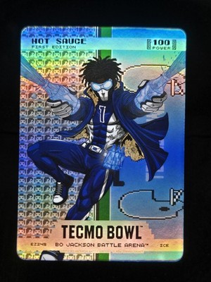 2026 Battle Arena Tecmo Bowl #EZ249 Sauce Gardener Endzone Ice Hot Sauce