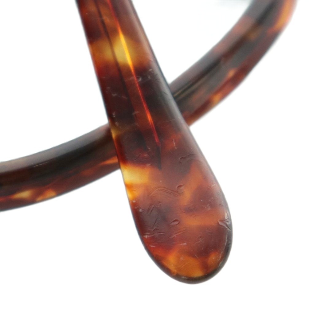 Yves Saint Laurent Sunglasses Cell Frame Brown Tortoiseshell Gray Lens B thumbnail 8