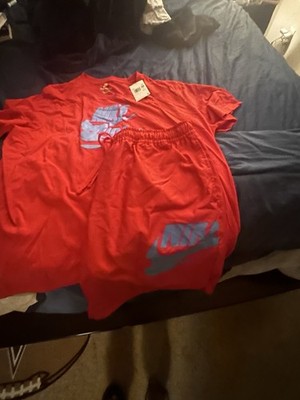 Nike Set Shirt An Shorts Red An Yellow Sz3x  Shirt XL Shorts Men Light Blue