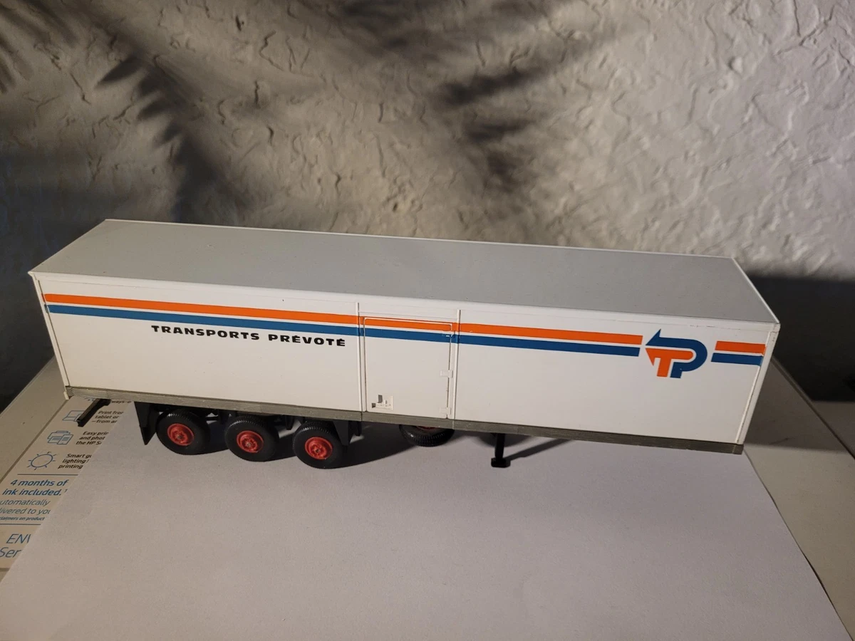 Semi fourgon camion Eligor LBS 1/43 Transports Prévôté