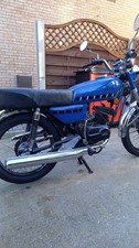 YAMAHA 125 RSDX Motorcycle. 2 Stroke. Registered Historic, Tax, Mot Excempt.