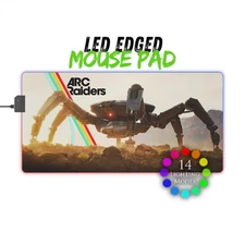 ARC Raiders Queen LED Mousepad I RGB Edged Desk Mat, Gaming Playmat, Mouse Pad