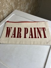 Hand Decorated Makeup Bag New Zippered