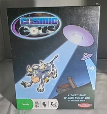 Brand New! Cosmic Cows Board Game Complete -2005 Playroom Entertainment - Sealed