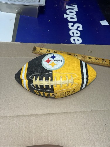 Two Pittsburgh Steelers Vintage Throwback 9" Footballs - Picture 10 of 10
