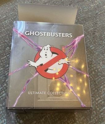 Ghostbusters Ultimate Collection 4K UHD 8-Disc Box Set Trap LIGHTS UP w/ Book