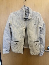 Ariat quilted jacket size medium. Off white runs small.