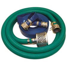 Pump Hose Kit, Quick Coupling, 3 In Id,  6Yze9