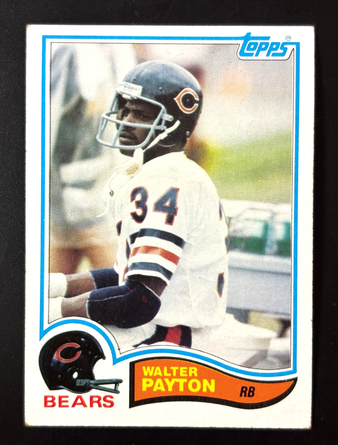 Vintage 1982 Topps Walter Payton #302 Chicago Bears HOF EX+