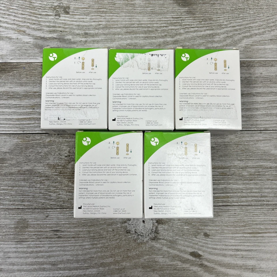 500 ONE TOUCH UltraSoft 2 ланцеты 30G - Изображение 3 из 4