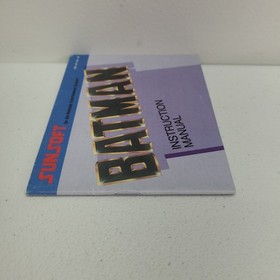 Batman Nintendo NES solo manuale istruzioni autentico