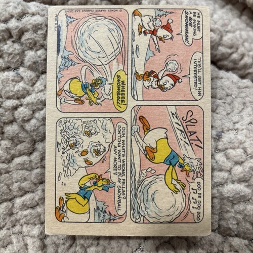 BABY HUEY card #38 Harvey Famous Cartoons FLEER 1960 tv/comics - Picture 4 of 4