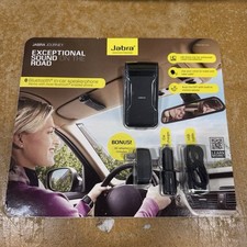 Jabra Bluetooth in -car speakerphone, works with most bluetooth enable phone,