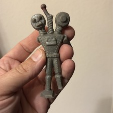 RARE 1958 Miller Earth Invaders MERCURY Alien Wax Space Toy Figure Parts Repair