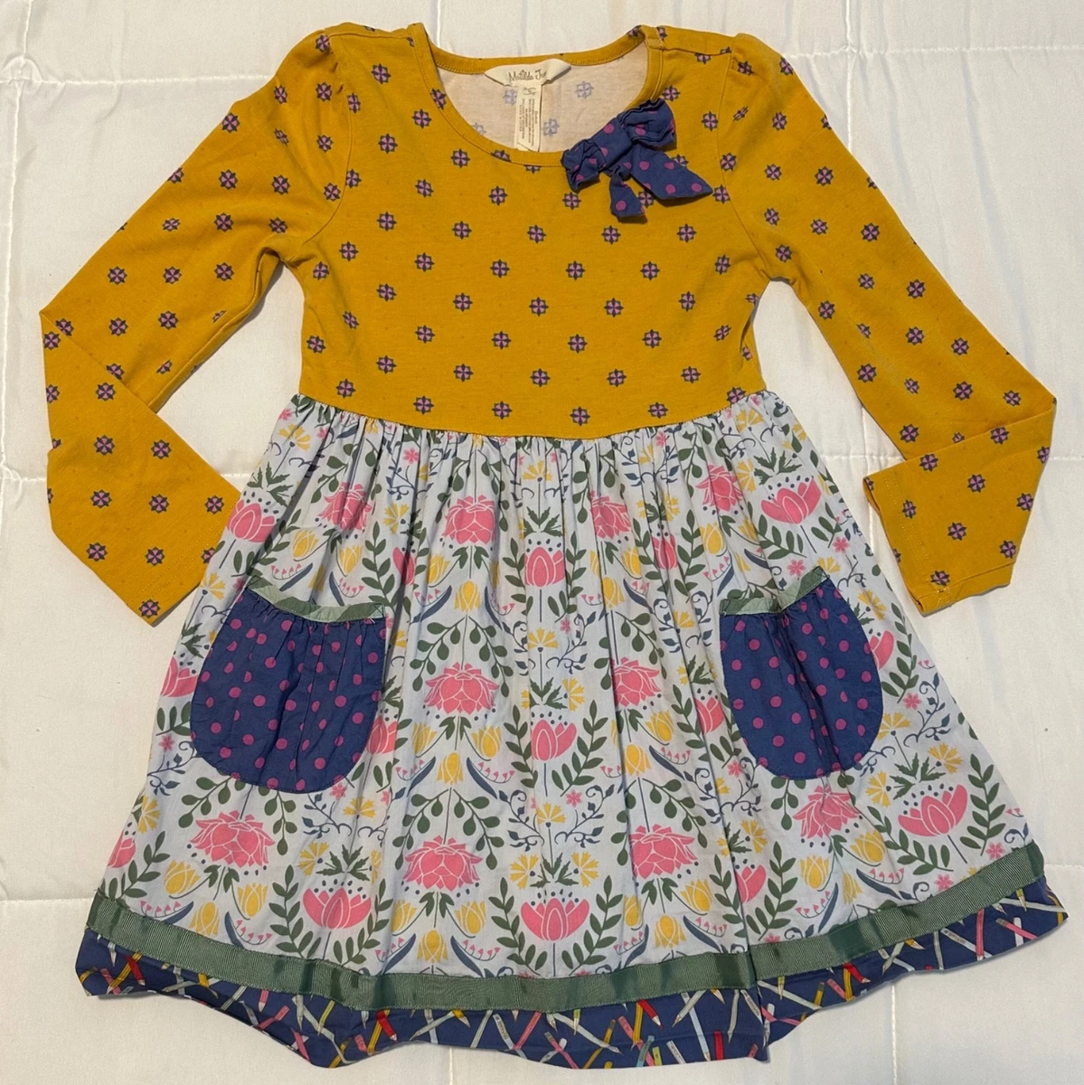 Matilda Jane Christmas Multicolor Dresses for Girls for sale