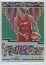 2021 Panini Prizm WNBA Fearless Green Prizm Elena Delle Donne #13 uw8