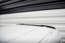 Heck Spoiler Aufsatz Abrisskante passend für Citroen Jumpy Mk3 schwarz Hochglanz