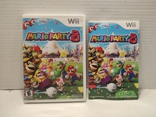 Mario Party 8 Nintendo Wii, 2007 Case Cover Art Manual Only
