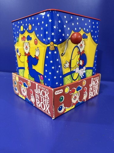 Classic Musical Jack-in-the-Box by Schilling ©️2008. New In Open Box - Picture 4 of 10