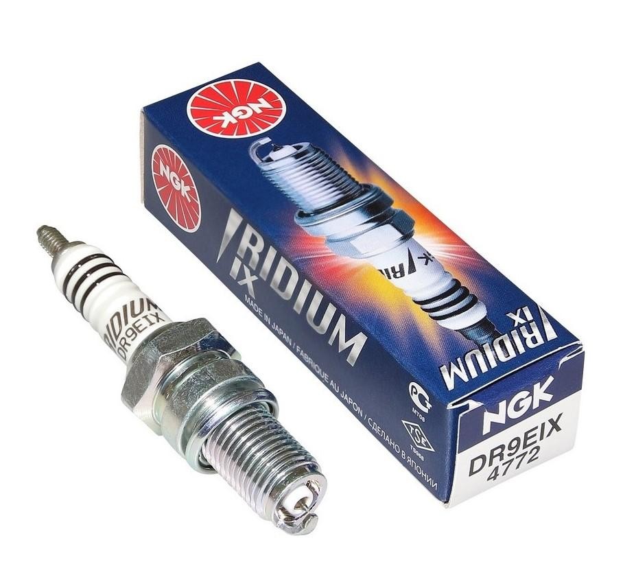 Bougie NGK DR9EIX Iridium remédie aux démarrages difficiles de moto