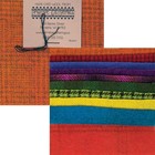 Primitive Gatherings Hand Dyed Wool Brights Texture Charm Pack 10 5-inch Squa.