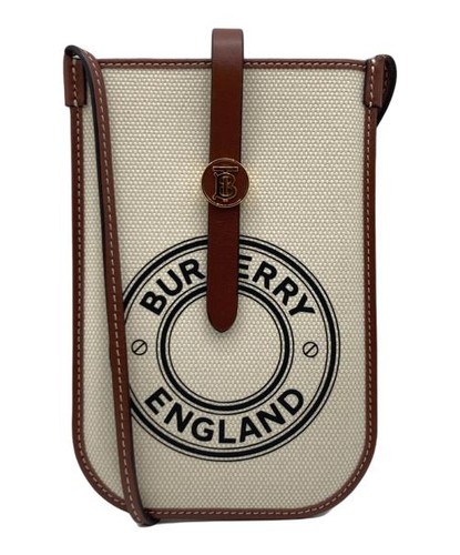BURBERRY                    BURBERRY smartphone shoulder bag Beige× Brown
