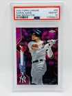 2020 Topps Chrome / Aaron Judge / Pink Refractor / #50 / PSA 10