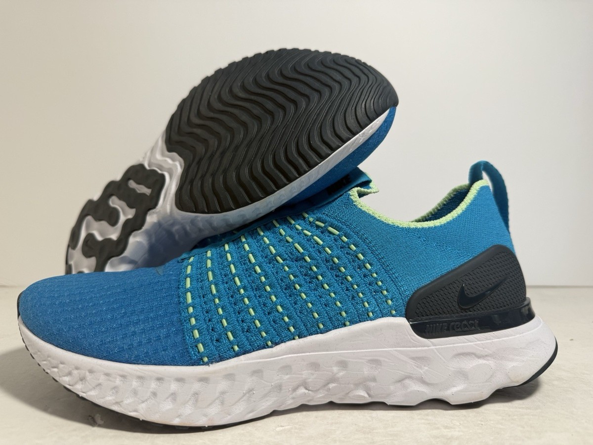 Size 10 - Nike React Phantom Run Flyknit 2 Blue Orbit for sale online | eBay