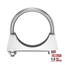 U Bolt Muffler Exhaust Clamp/2.99" 304 Stainless Steel U-Bolt Clamps 76mm