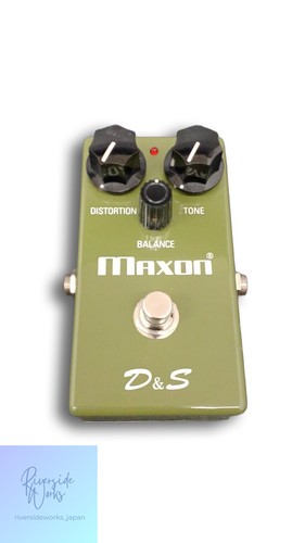 MAXON D&S Distortion Effect Pedal Guitar FX Used JP