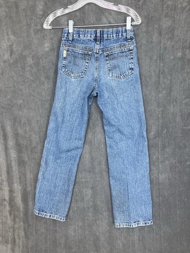 Cinch Jeans BOYS 12R Blue Denim Medium Original Adjustable Waist Western MARKS - Picture 6 of 13