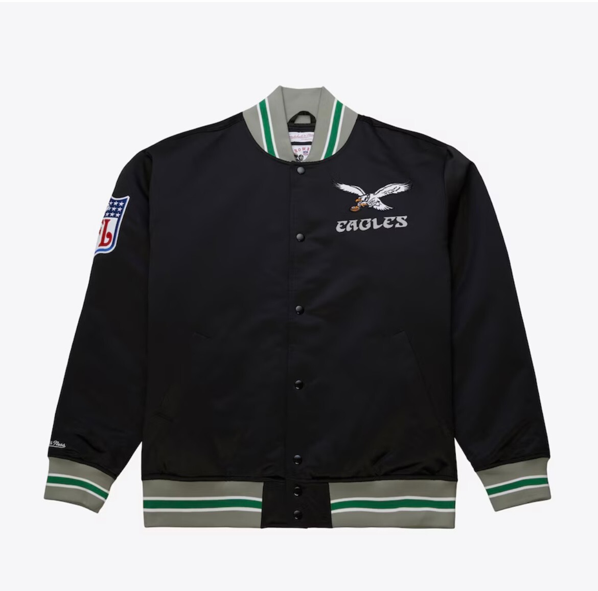 Philadelphia Eagles Mitchell & Ness Black Heavyweight Prime Time