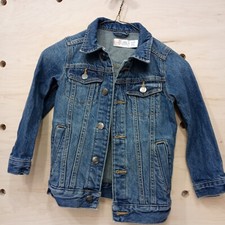 Cute Wonder Kids Denim Jacket Jean Coat Size 4/5