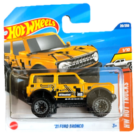 Hot Wheels '21 Ford Bronco Hw Hot Trucks 1/10 2025 20/250 Modellauto Spielzeug