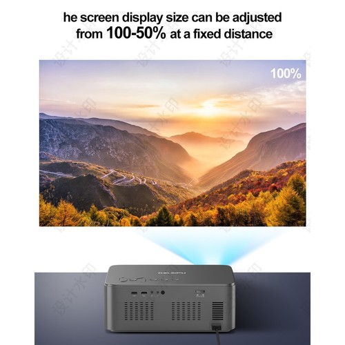 Proiettore HD X5 1080P, Auto Focus, WiFi, Bluetooth - Afbeelding 9 van 11