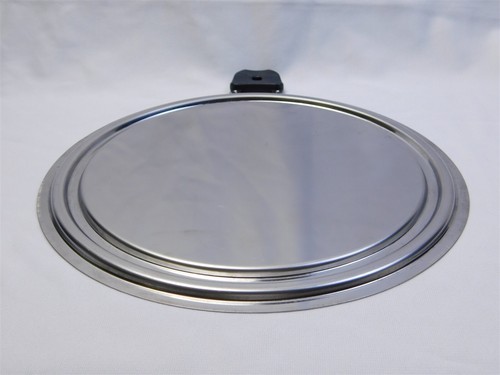 FURBO Large Universal Lid for Pans Diameter 10 11 12 Stainless Steel - Picture 7 of 10