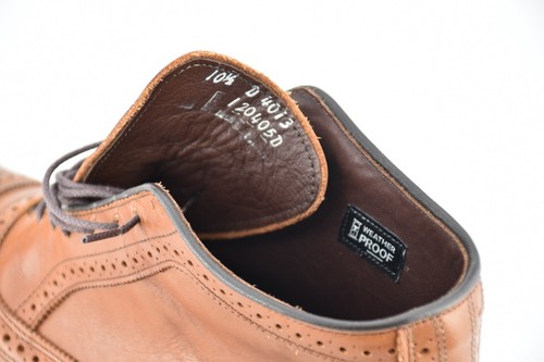 PRECIO DE VENTA SUGERIDO POR EL FABRICANTE $495 USADAS 3x con ÁRBOLES DE CAJA | BOTAS DE NOGAL ALLEN EDMONDS 10.5D HAMILTON - Imagen 9 de 14